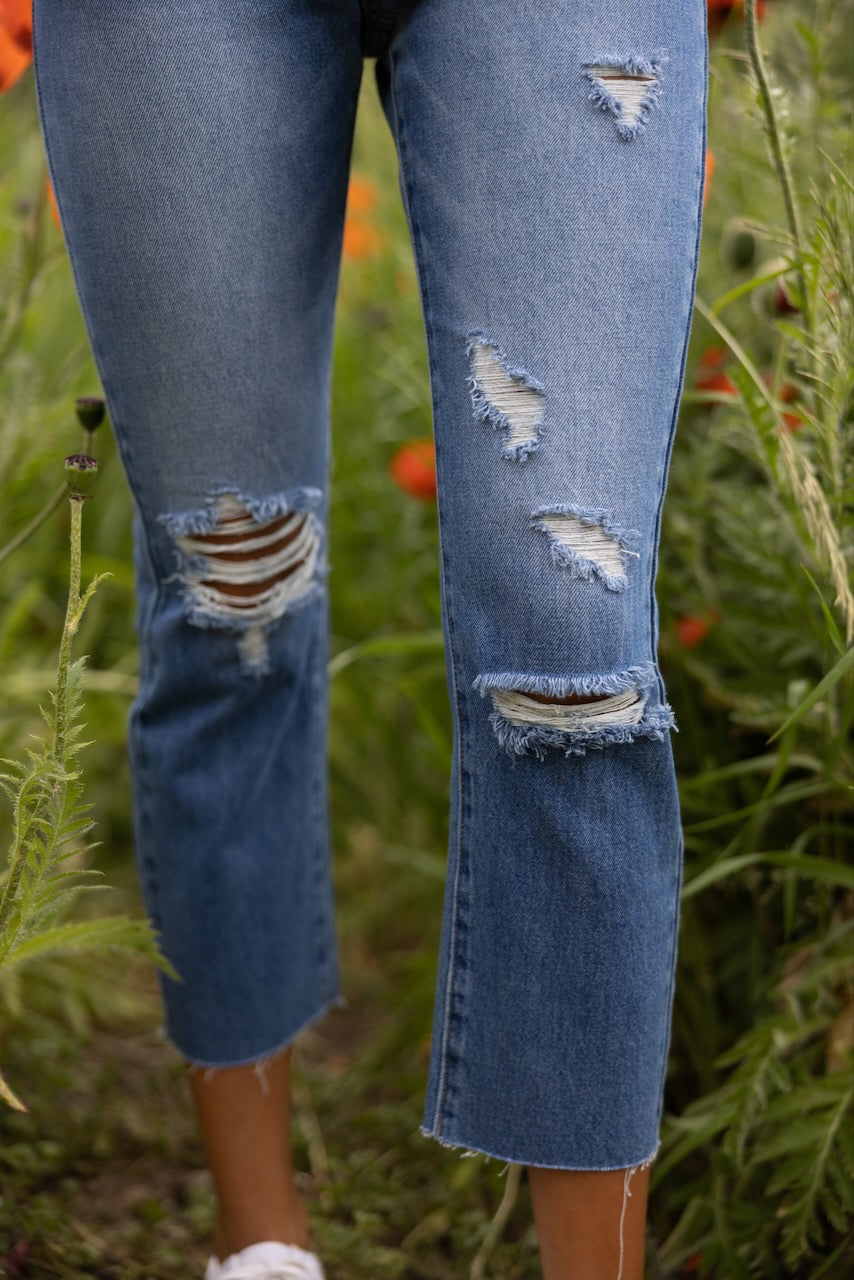 Medium Wash Jeans | ROOLEE
