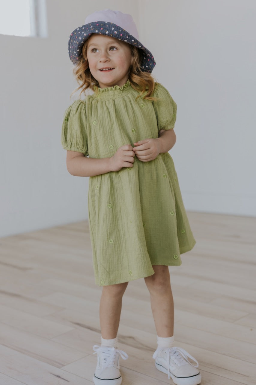 Toddler Embroidered Dresses - Mommy And Me Dresses