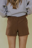 Brown Running Shorts | ROOLEE