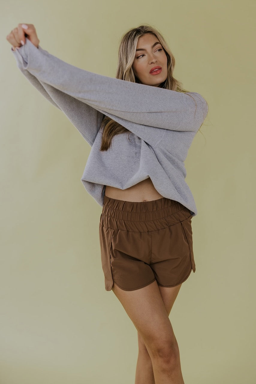 Comfy Brown Shorts | ROOLEE