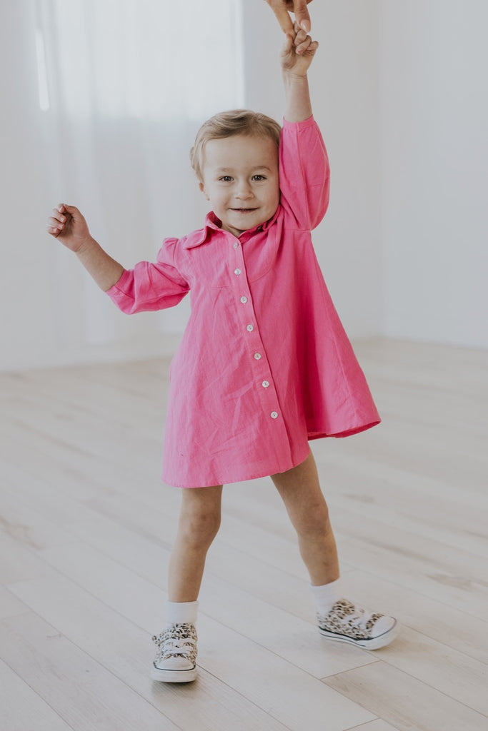 Pink Dresses for Kids | ROOLEE
