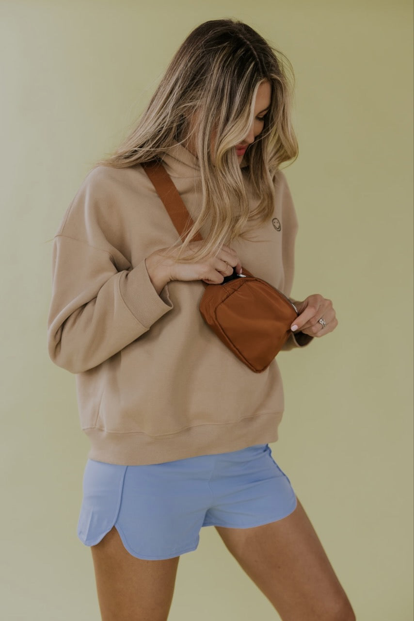 Blue Shorts Outfit | ROOLEE