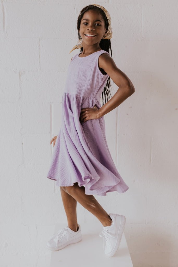 Sleeveless Dresses for Kids | ROOLEE