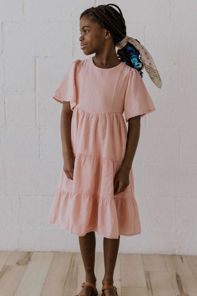 Flutter Sleeve Dresses For Girls | ROOLEE