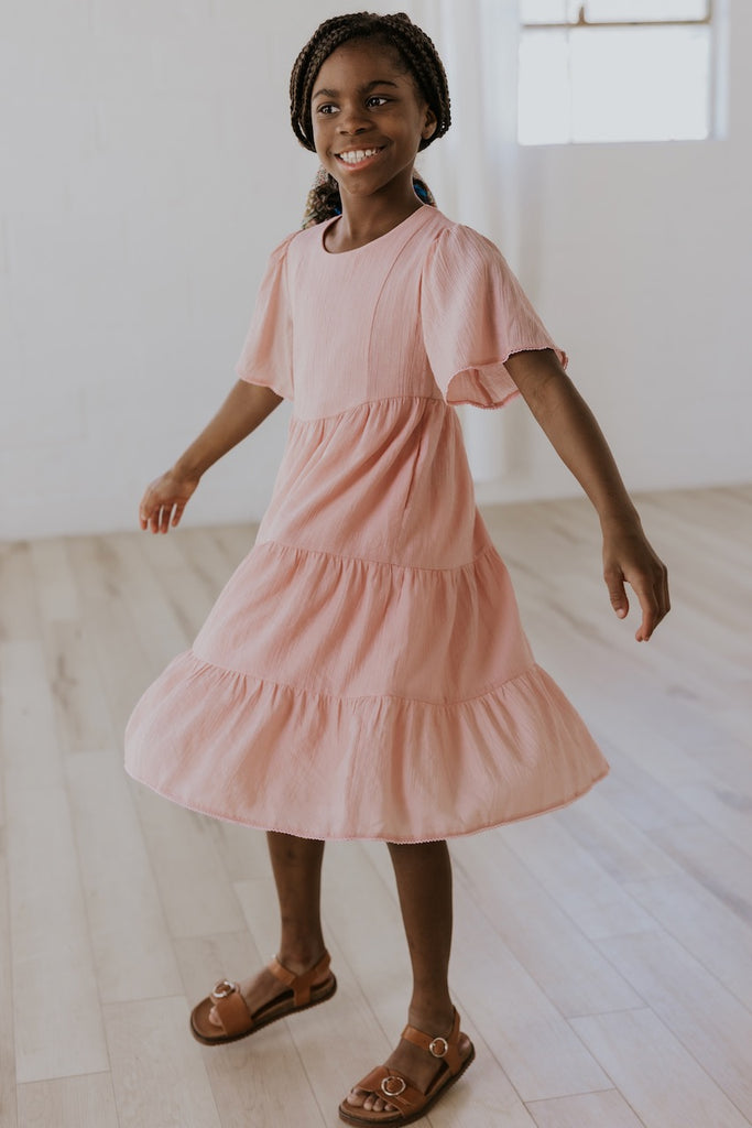 Girls Pink Dresses | ROOLEE Kids