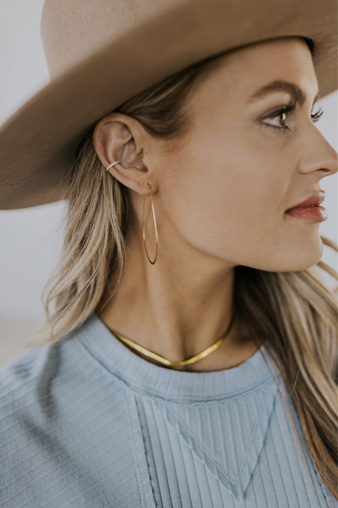 Gold Hoops for Women | ROOLEE
