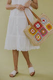 Granny Square Woven Tote | ROOLEE