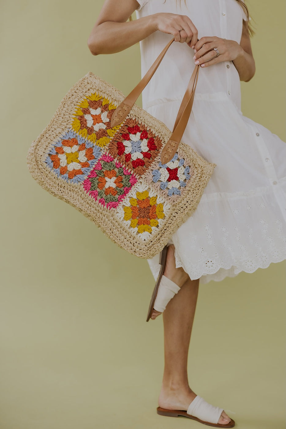 Colorful Woven Bag | ROOLEE