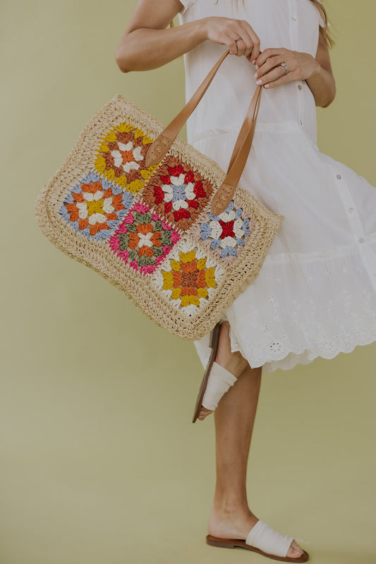 Colorful Woven Bag | ROOLEE