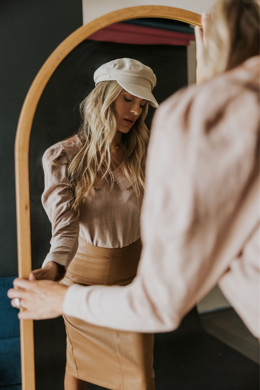 Dusty Pink Blouses | ROOLEE