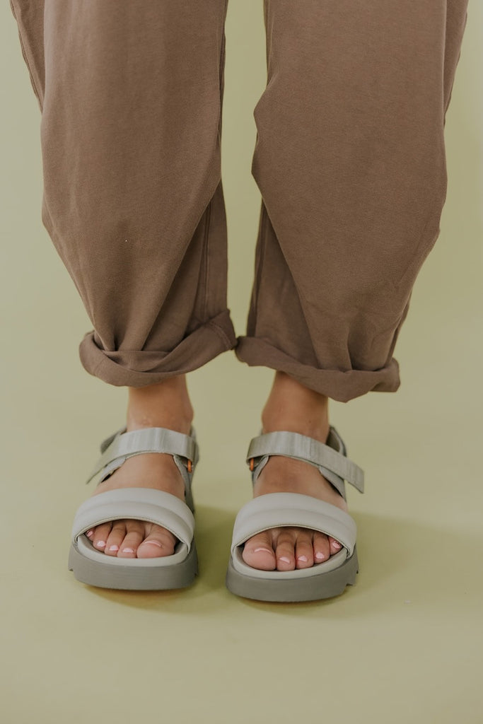 Pale Green Summer Sandals | ROOLEE