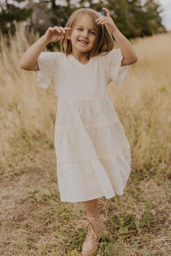 Embroidered Dresses For Girls | ROOLEE