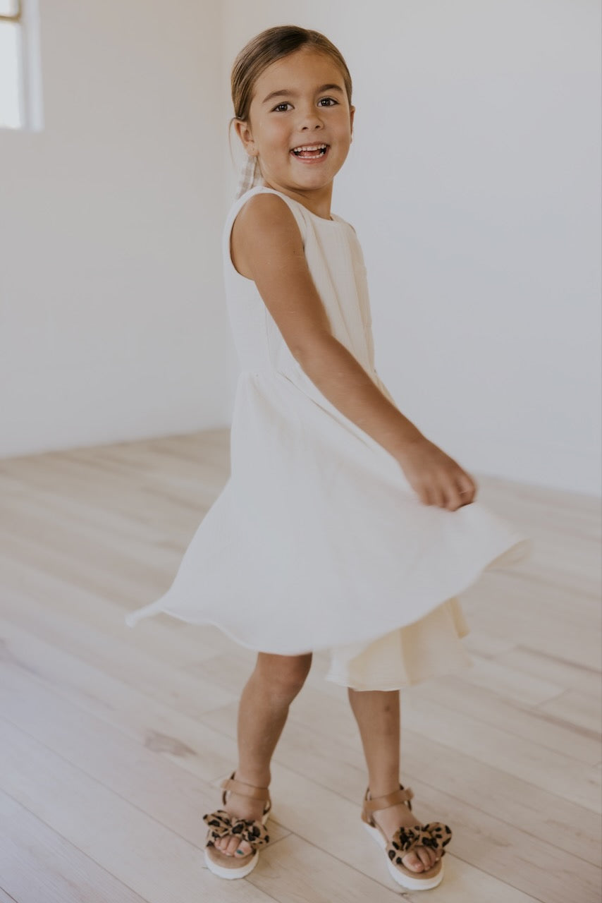 Linen Kids Dress | ROOLEE