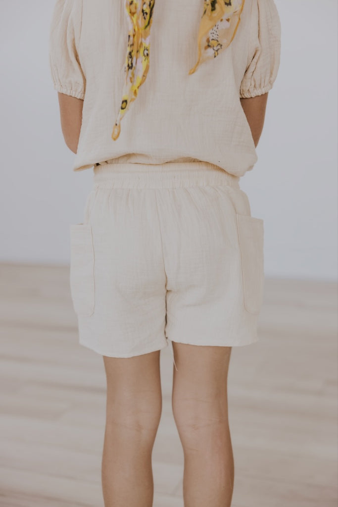 Kids Linen Shorts | ROOLEE