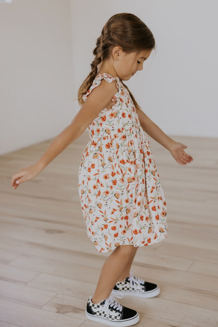 Kids Summer Floral Dress | ROOLEE