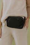 Black Fanny Pack | ROOLEE