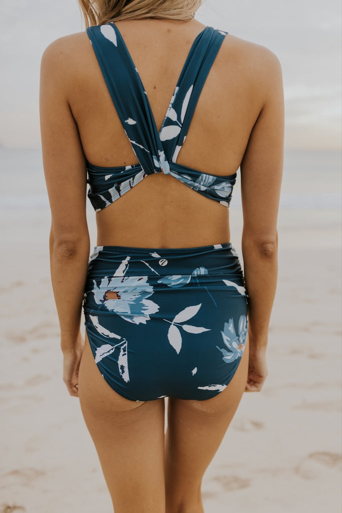 Ruched Swim Bottoms | ROOLEE