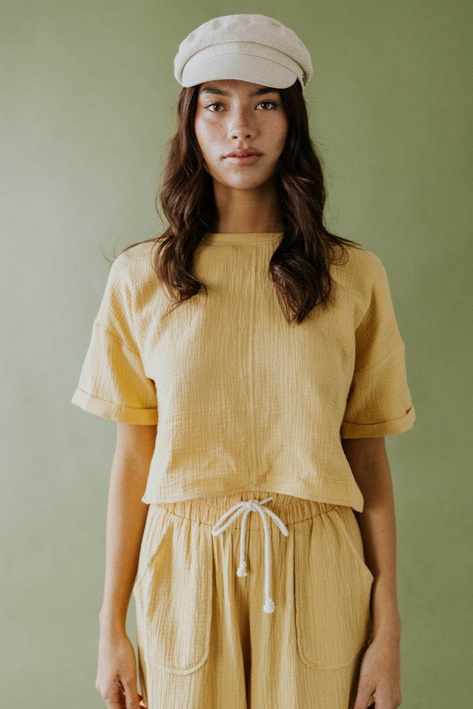 Yellow Comfy But Classy Set For Woman | ROOLEE