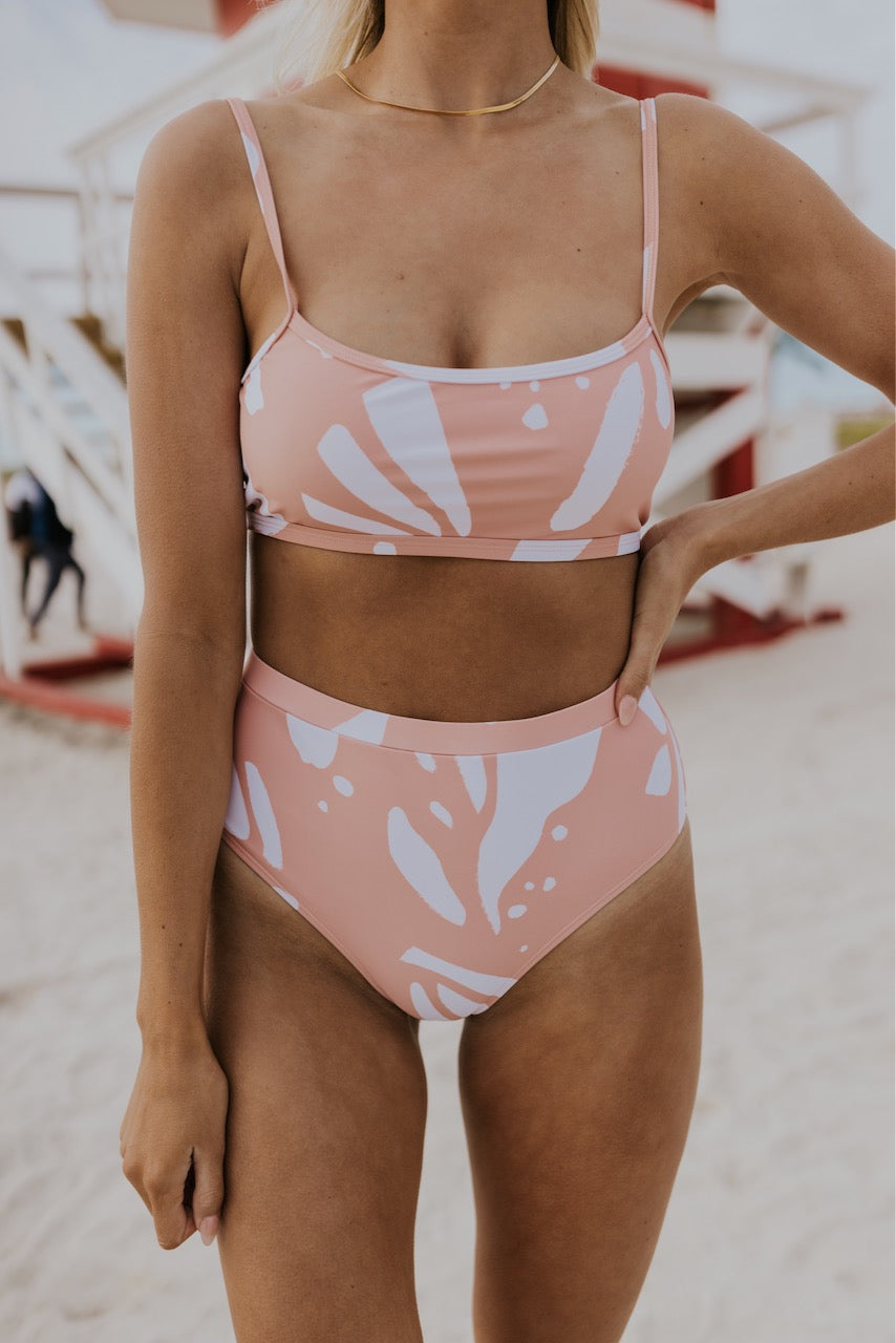 Pink Modest Bikini | ROOLEE
