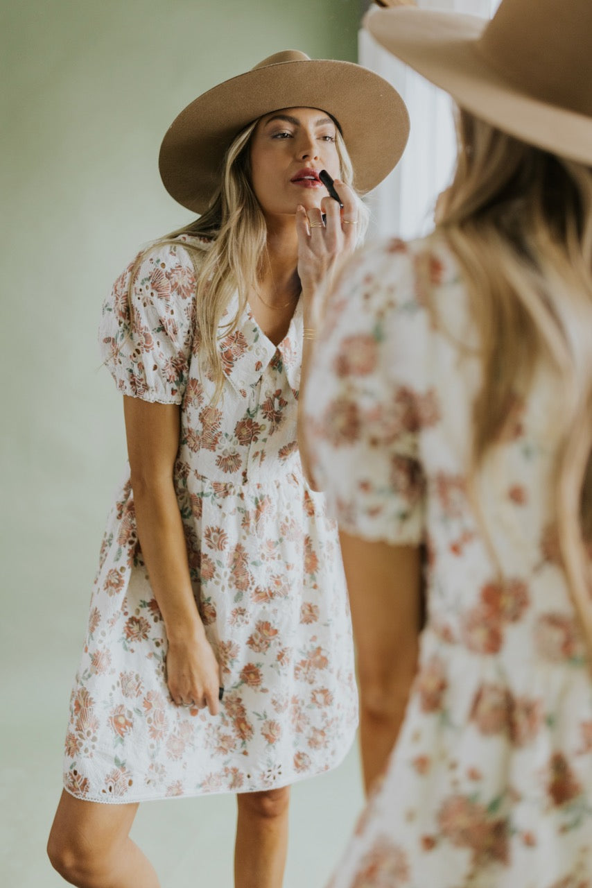 White Embroidered Dresses | ROOLEE
