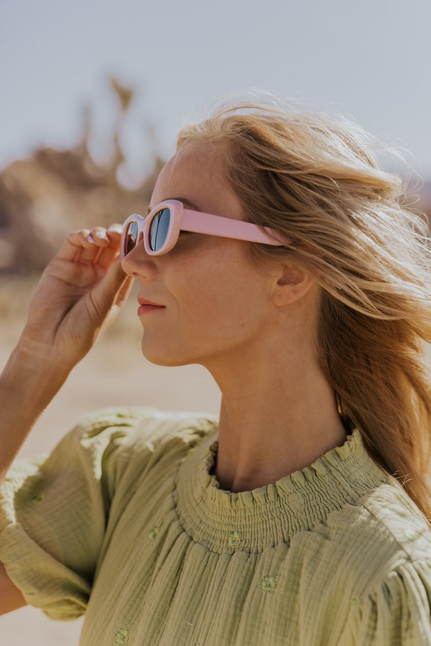 Women's Pink Sunglasses | ROOLEE