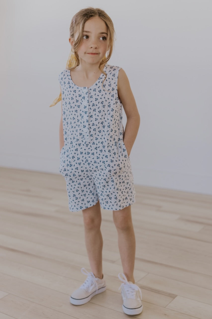 The Bluey Romper - Kids Summer Clothing