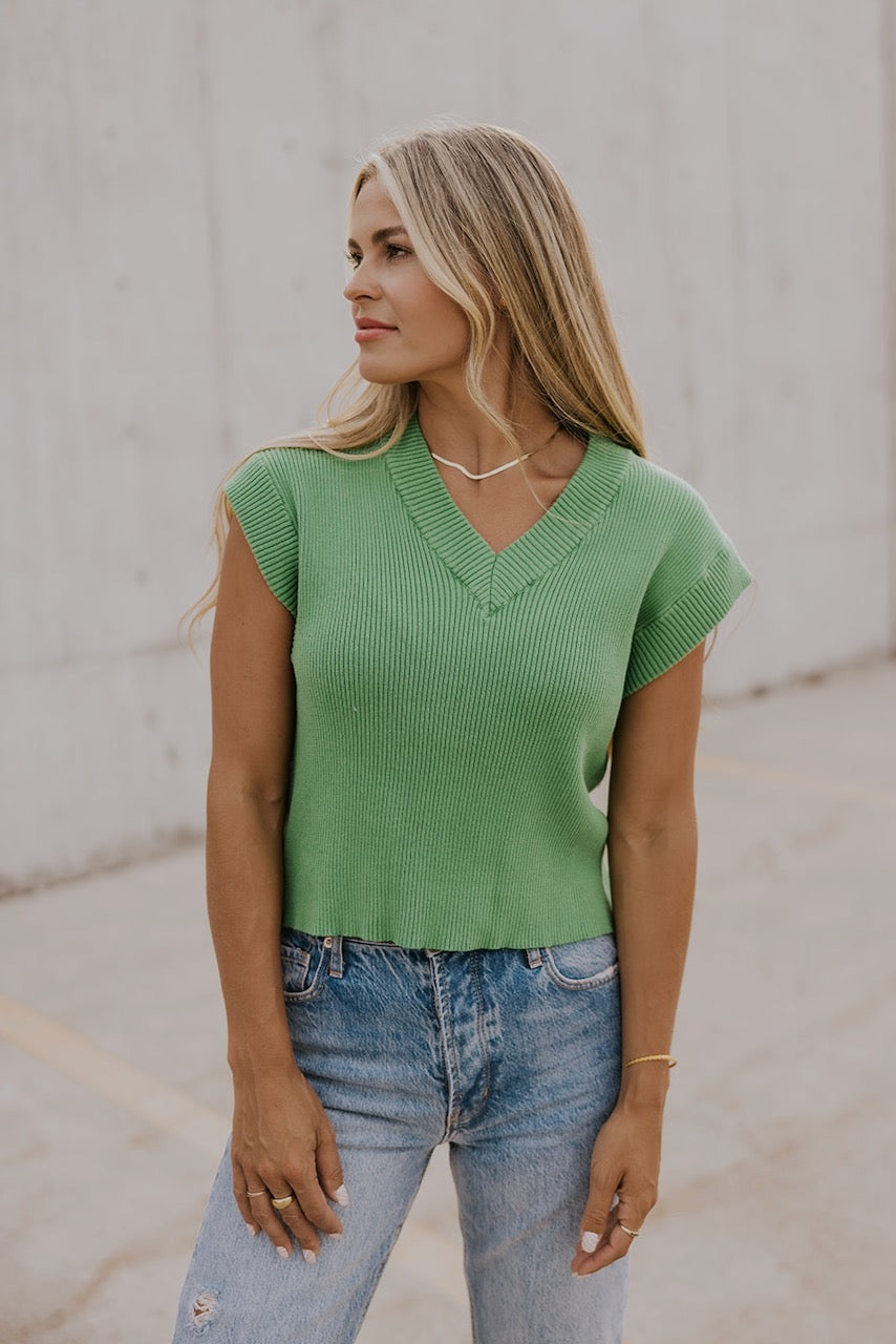 Green Tops for Women | ROOLEE