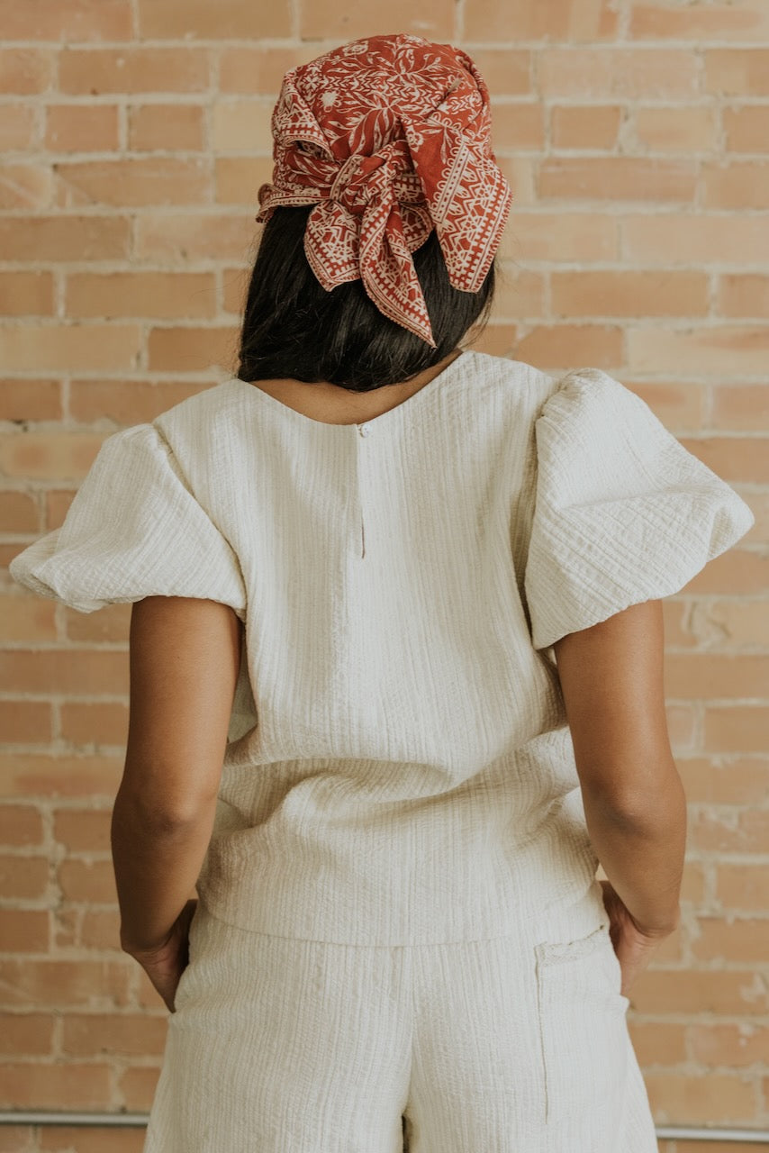 Puff Sleeve Blouses For Women | ROOLEE