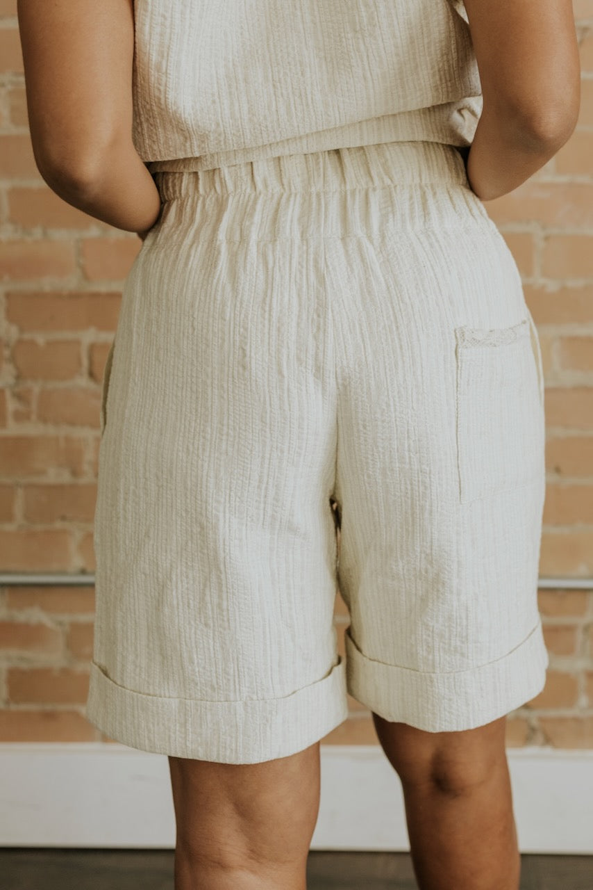 Linen Shorts With Pockets | ROOLEE