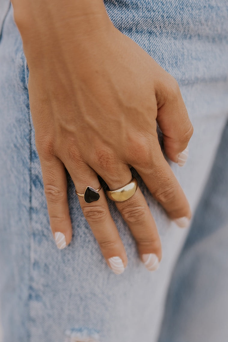 Women's Heart Shaped Ring | ROOLEE