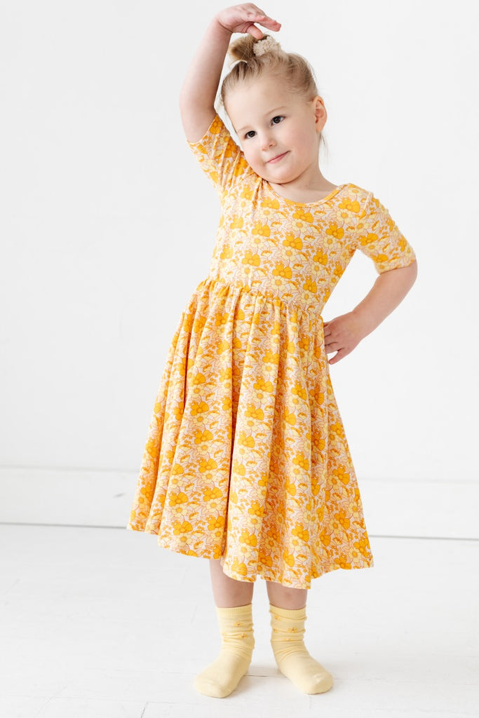 Short Sleeve Dresses for Girls | ROOLEE