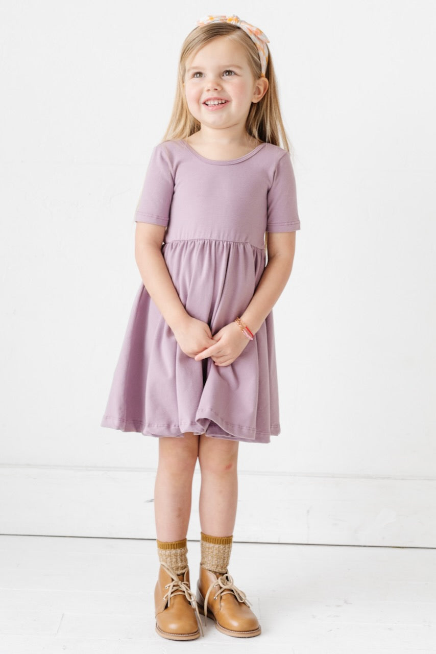 Purple Summer Dresses for Girls | ROOLEE
