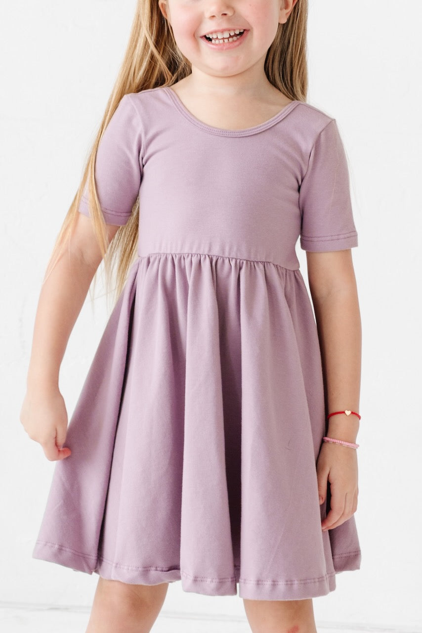 Purple Dress for Kids | ROOLEE
