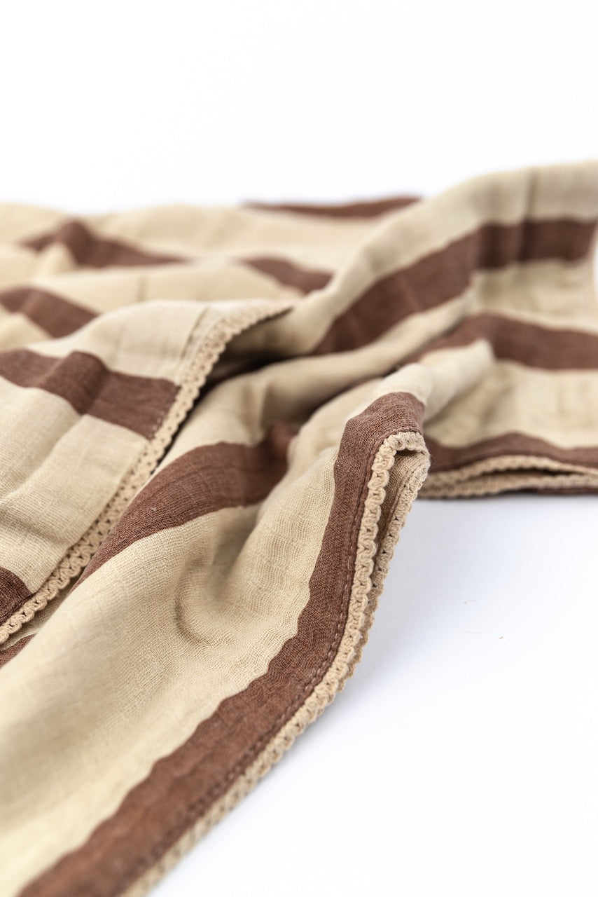 Brown Baby Blanket | ROOLEE