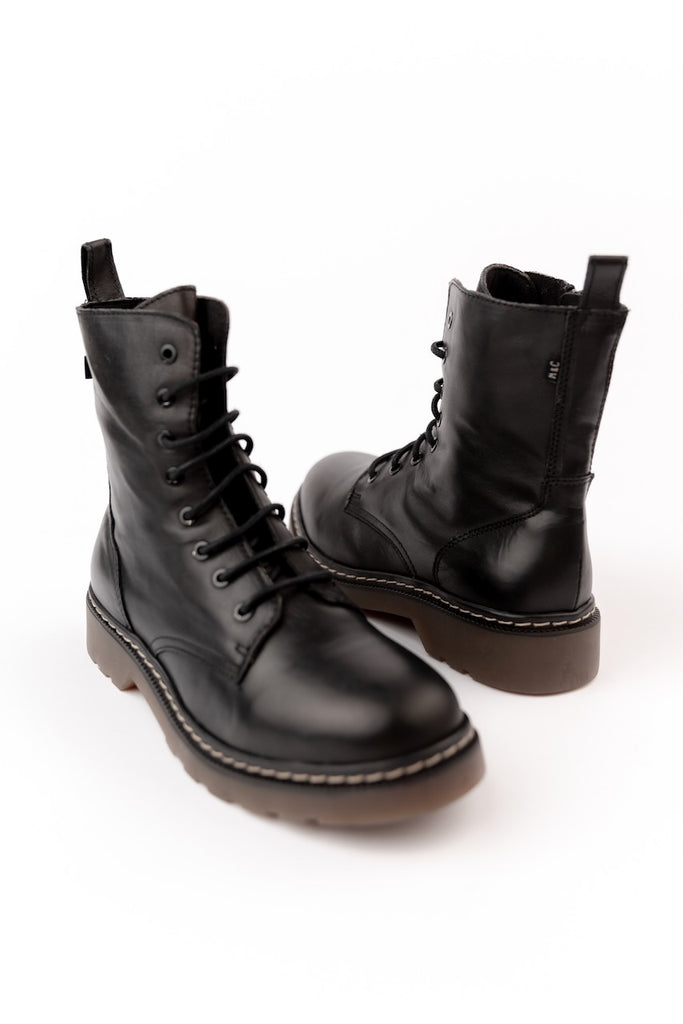 Lace Up Combat Boots | ROOLEE