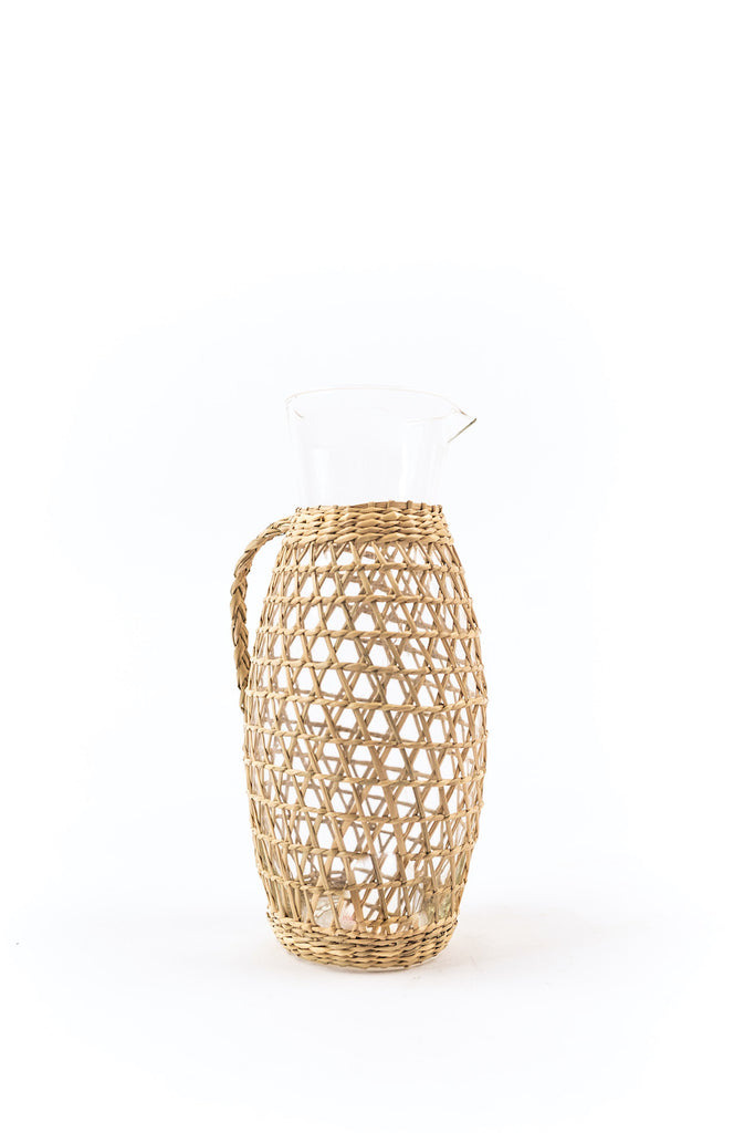Seagrass Detailed Water Pitcher | ROOLEE