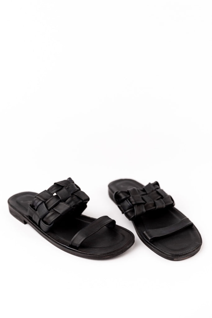 Woven Leather Sandals | ROOLEE