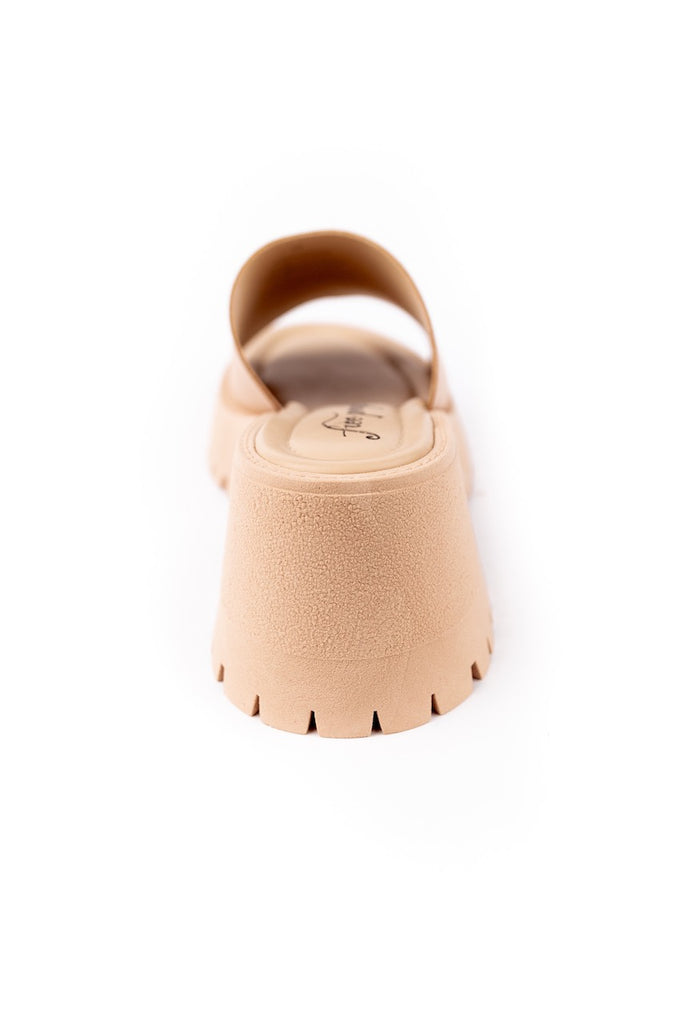 Slip On Leather Wedge Sandals | ROOLEE