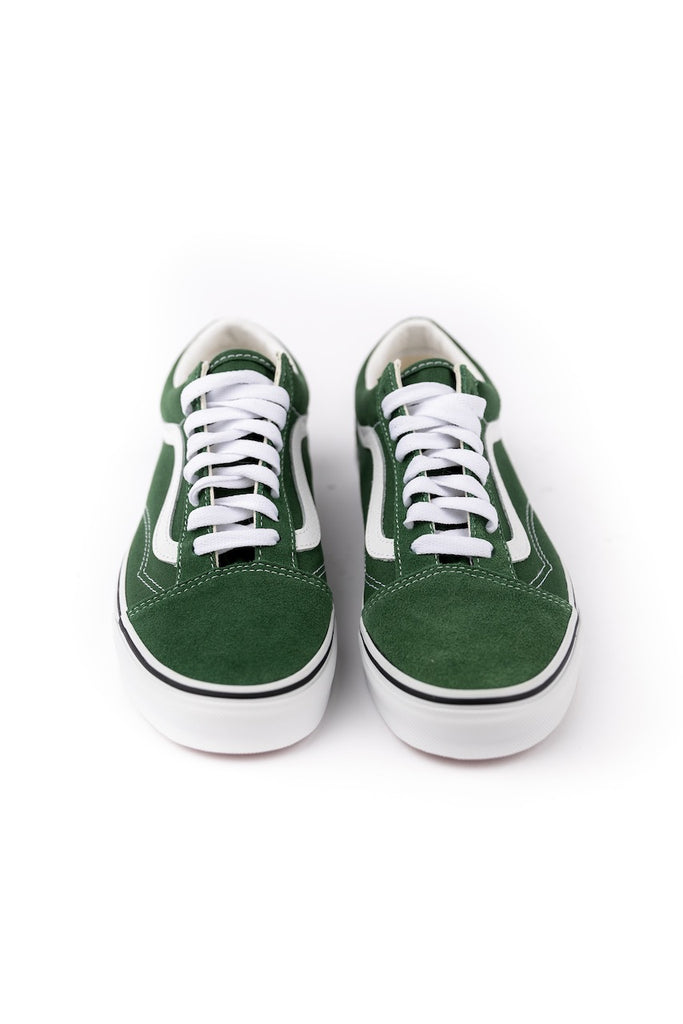 Green Lace Up Sneakers | ROOLEE