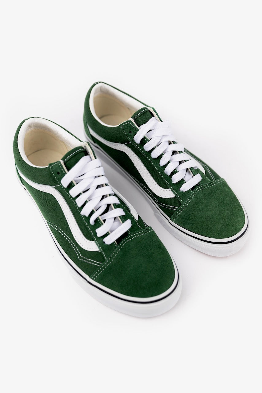 Green Old Skool Vans | ROOLEE
