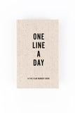 One Line A Day: A Five Year Memory Book