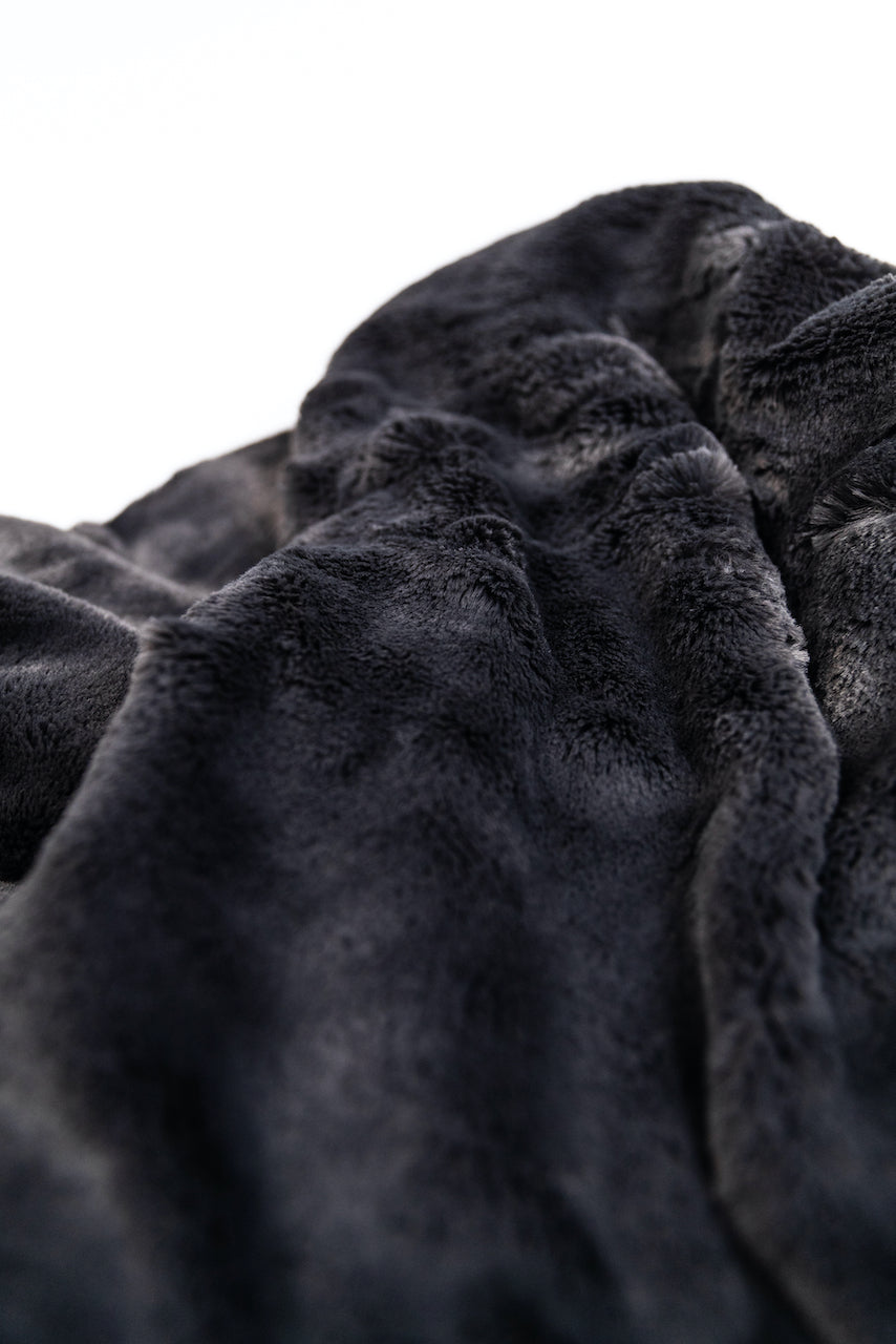 Charcoal Lush Blanket