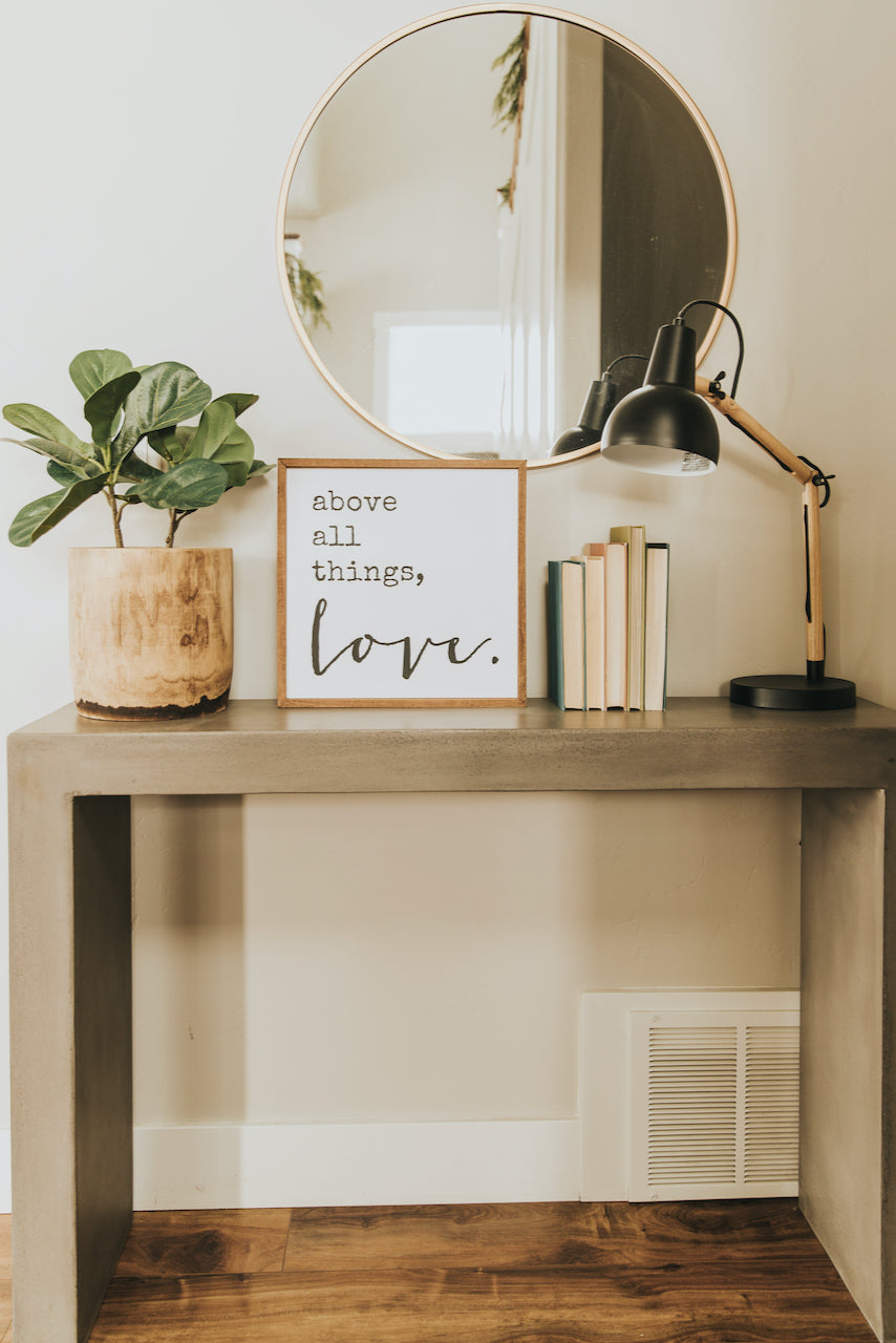 Above All Things Wall Decor