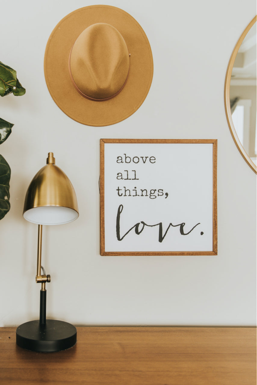 Above All Things Wall Decor