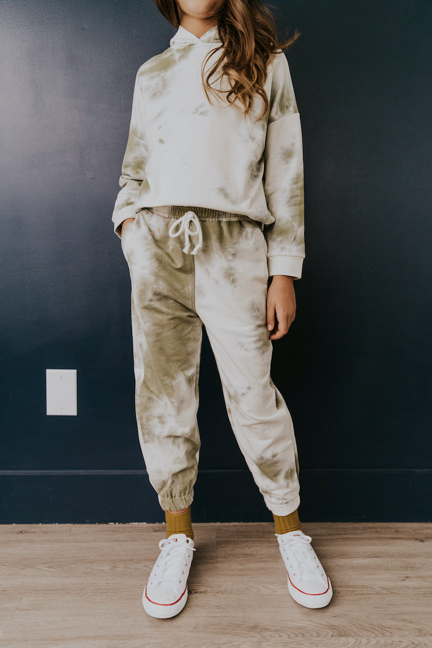 Tie dye kids cute winter top | ROOLEE