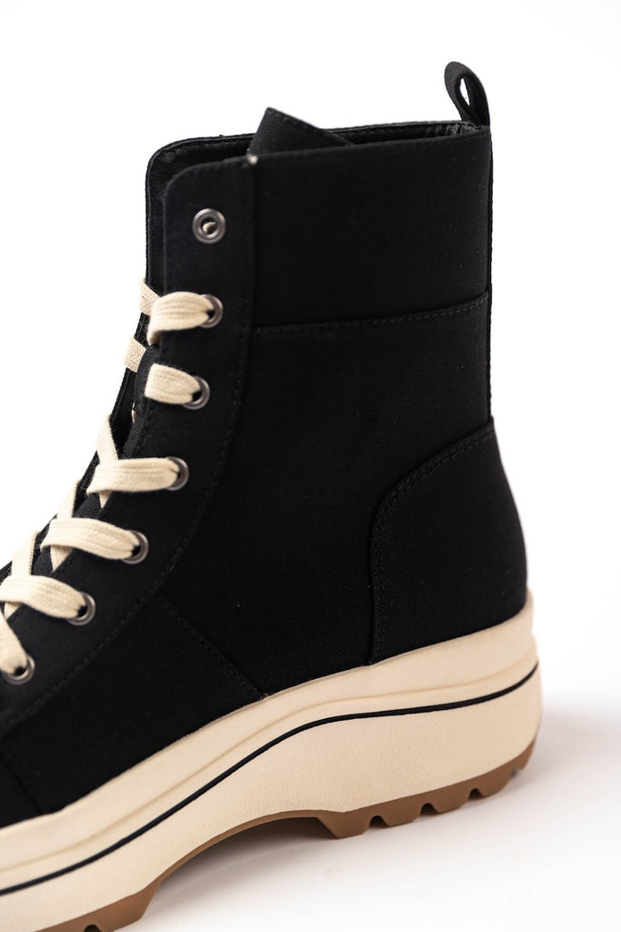 High Top Black Boots | ROOLEE