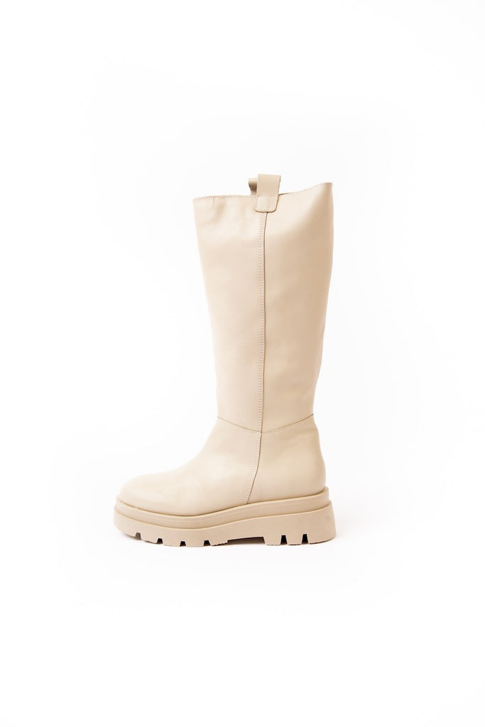 Women's Tall White Boots - Women's Winter Boots | ROOLEE