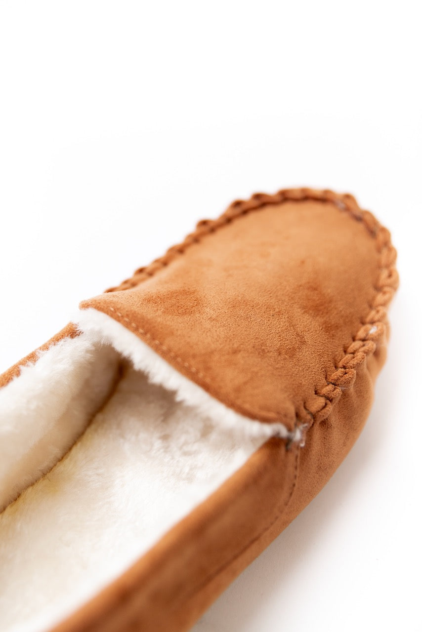 Fuzzy Loafers For Woman l ROOLEE
