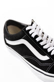 cute black old skool vans | ROOLEE