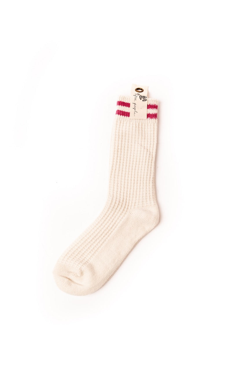 Free People Jackson Cozy Stripe Socks